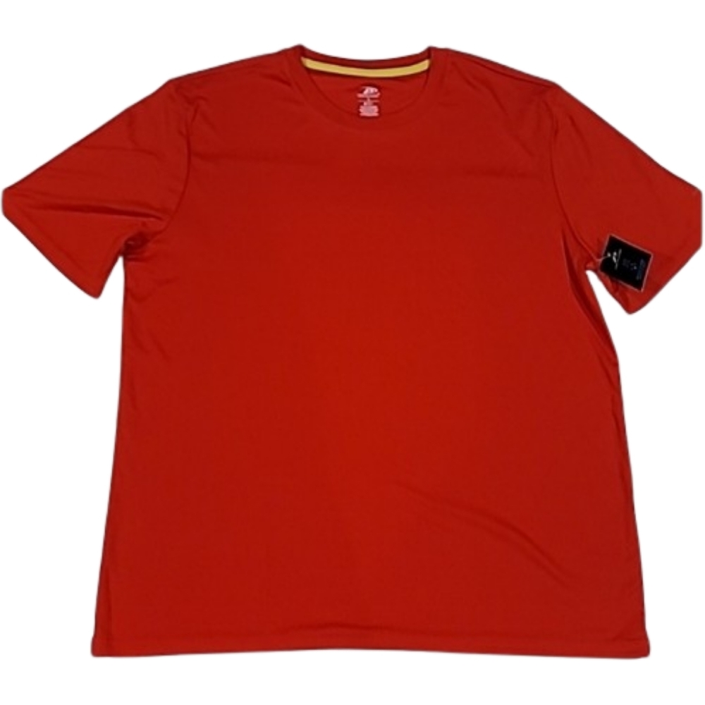 Pro Player Moisture Wicking Performance Tee Shirt Red Medium - Picture 2 of 9